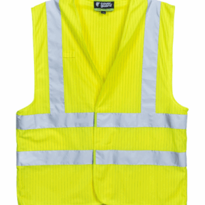 Chaleco retardante de llamas amarillo