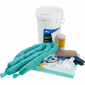 Kit para derrames de ácido de batería